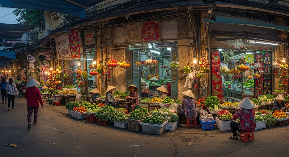 illustrate Vietnamese culture  with regional variations